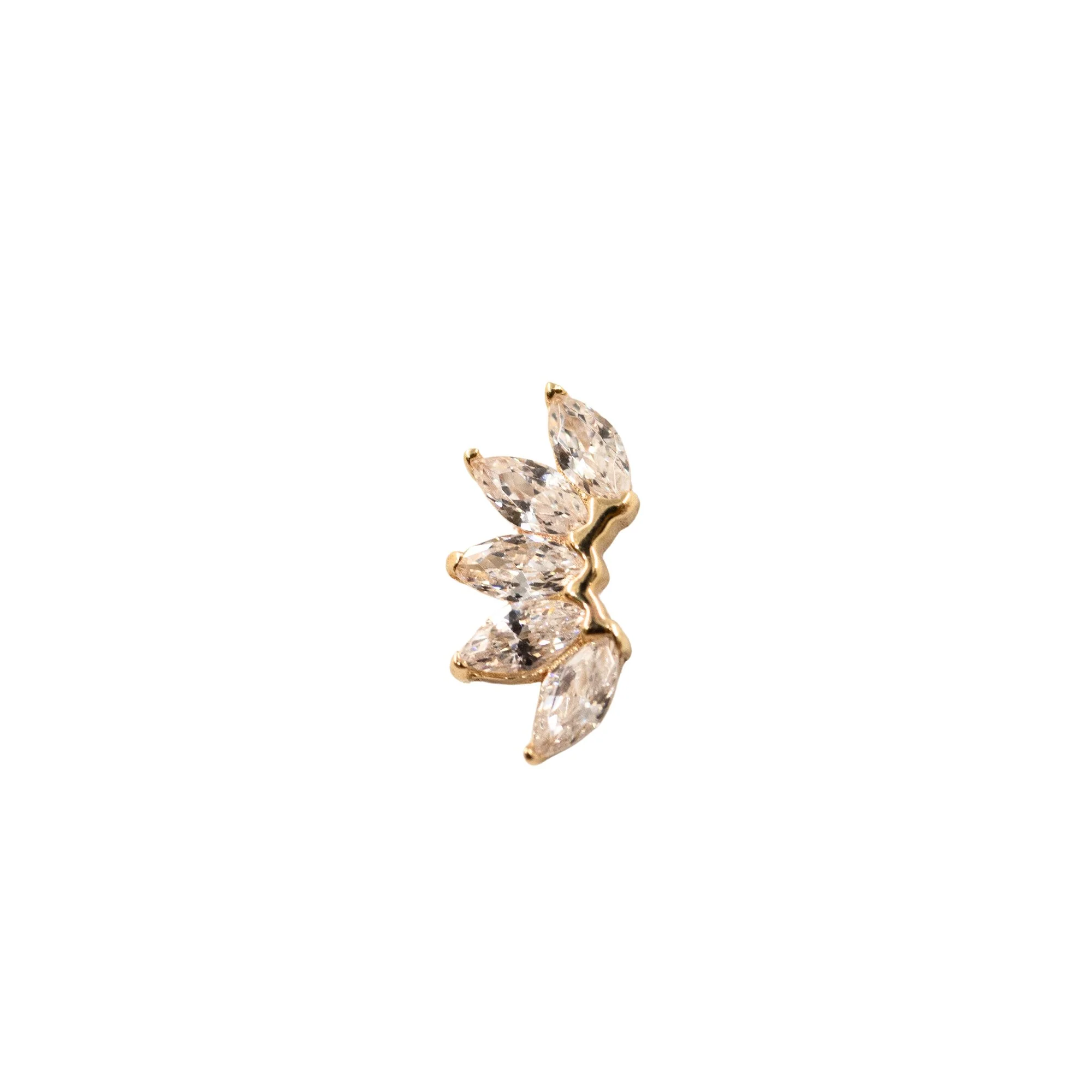 Crystal Fan Earring - Image 9