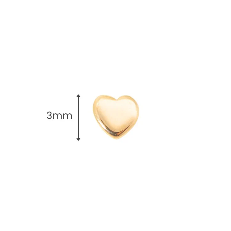 Tiny Heart Earring - Image 4